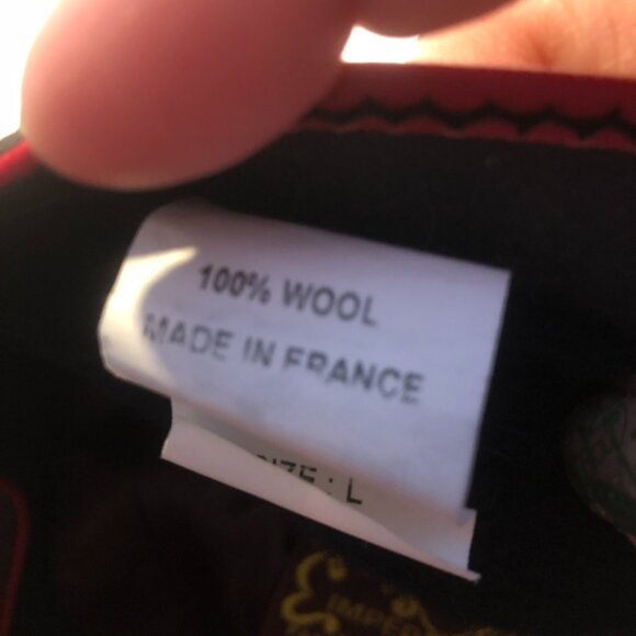 HOQUY Made in France 100% WOOL BERET - Picture 5 of 7